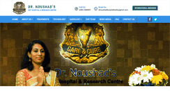 Desktop Screenshot of drnoushads-ent.com